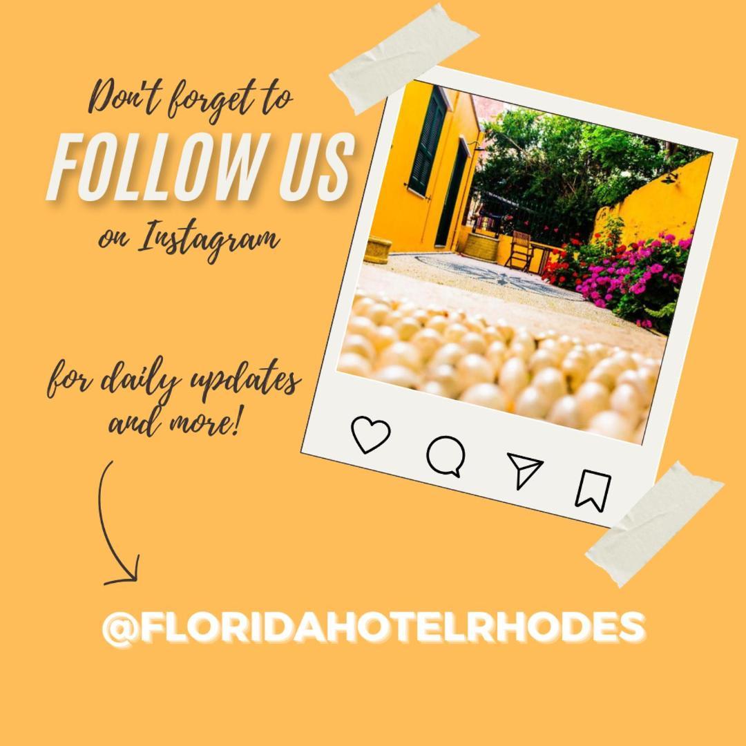 Florida Hotel & Apartments - Adults Only Rhodes City Eksteriør billede